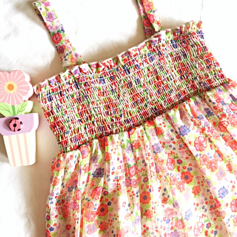 ✨D-Signed by Disney Girls’ Floral Sundress Size S